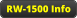 RW-1500 Info